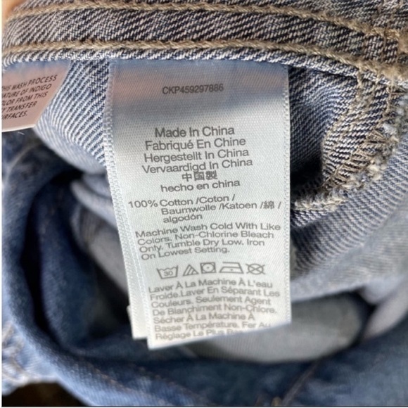 MADEWELL NWT Claireville Denim Tie-Waist Jumpsuit size L - Picture 8 of 12